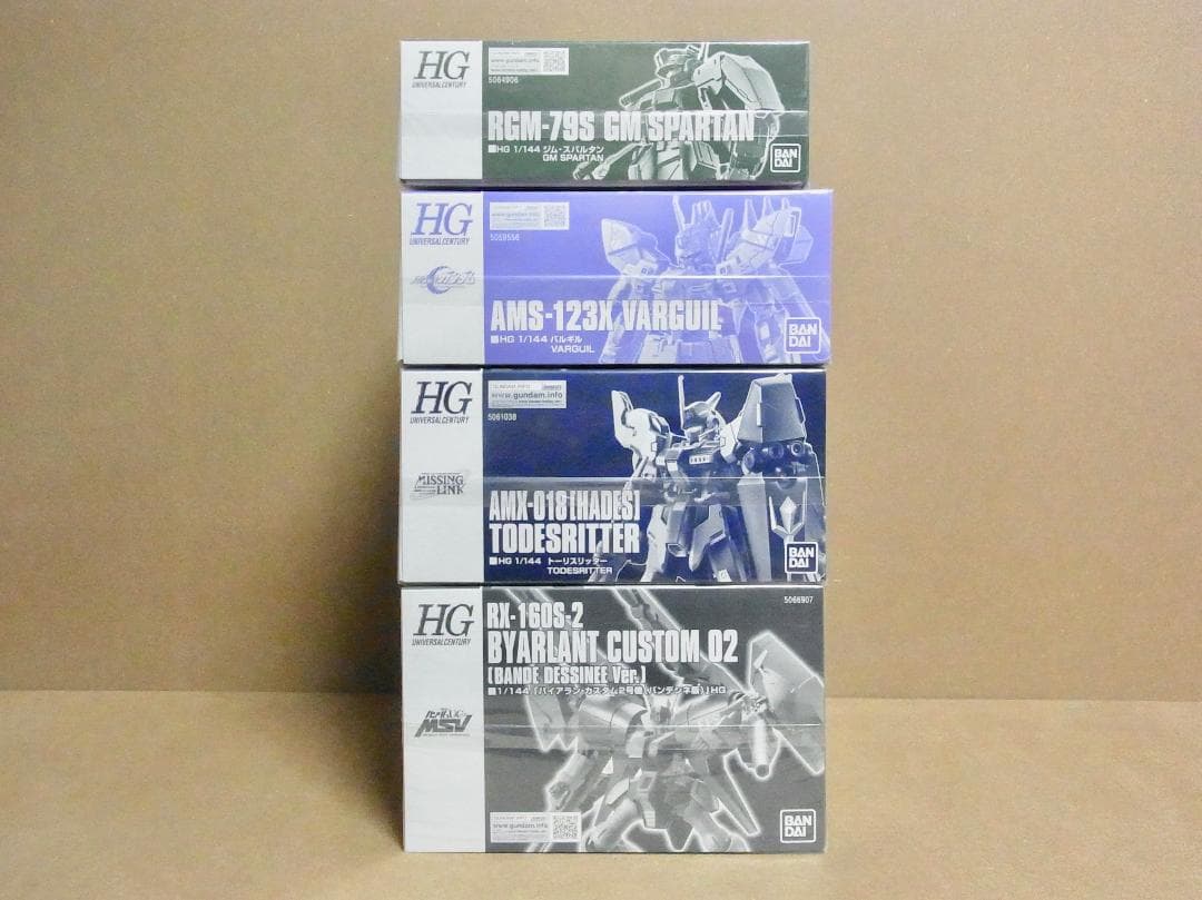 ＨＧ 1/144 トーリスリッター 他プレバン 4点セット 未組立品！