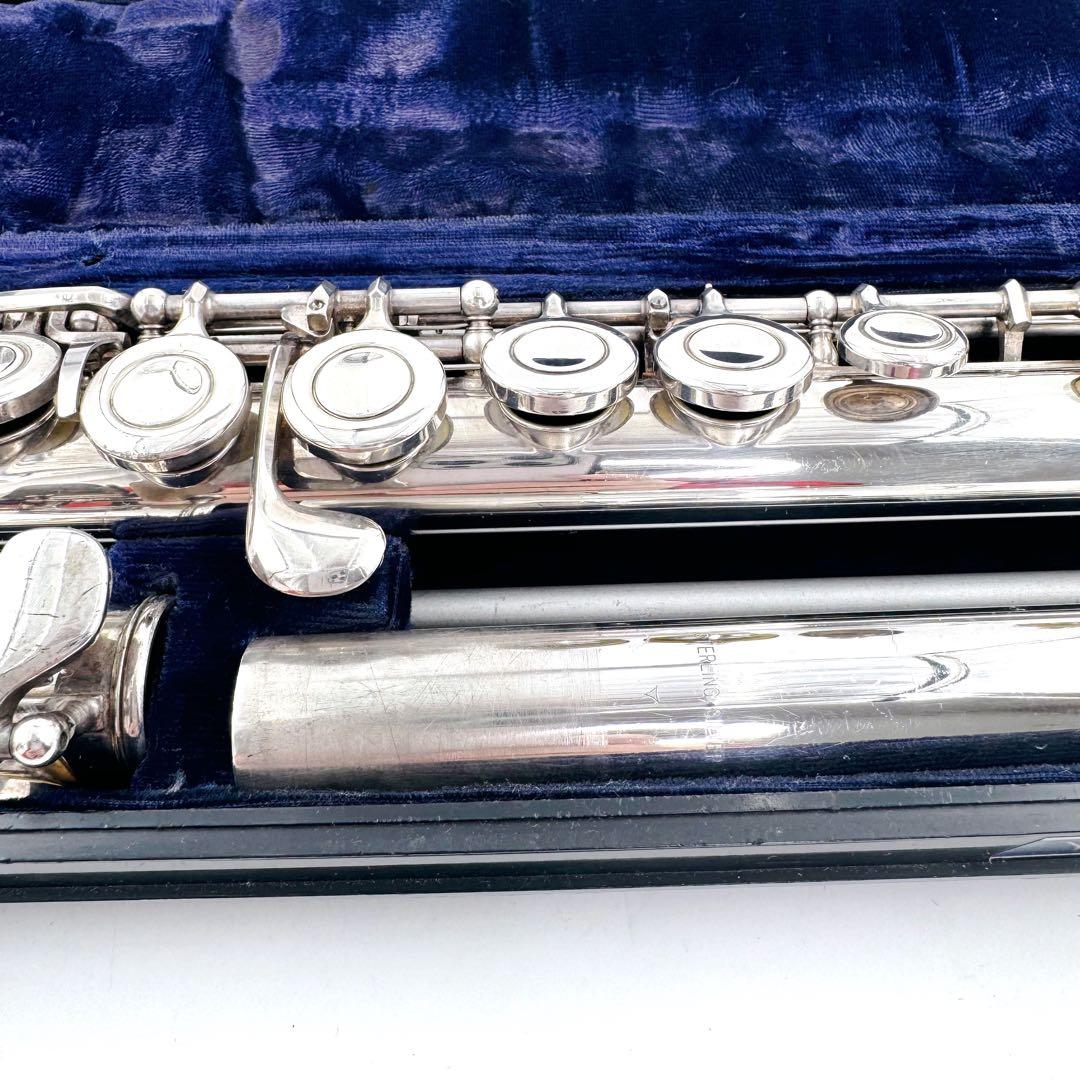 ✨磨き済み 頭部管銀製✨YAMAHA ヤマハ フルート YFL-31 Eメカ付き