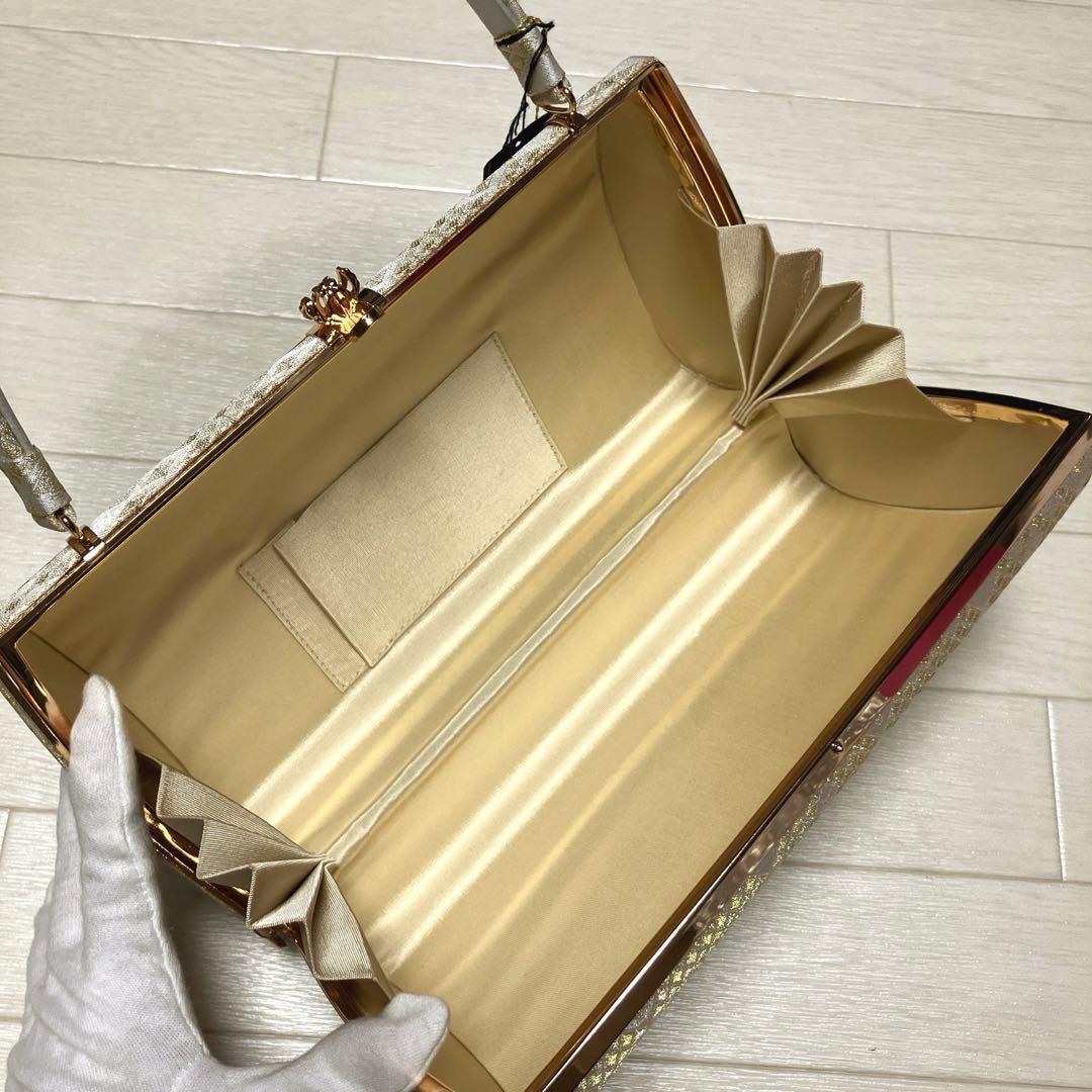 《未使用》沙織ブランド　草履バッグセット　フォーマル　バールトーン加工　Lサイズ