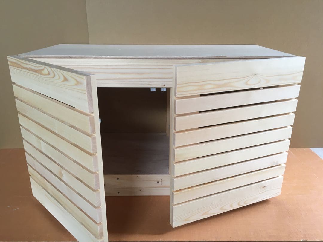 水槽台120cm用キャビネット④ 120cm水槽用レイアウト