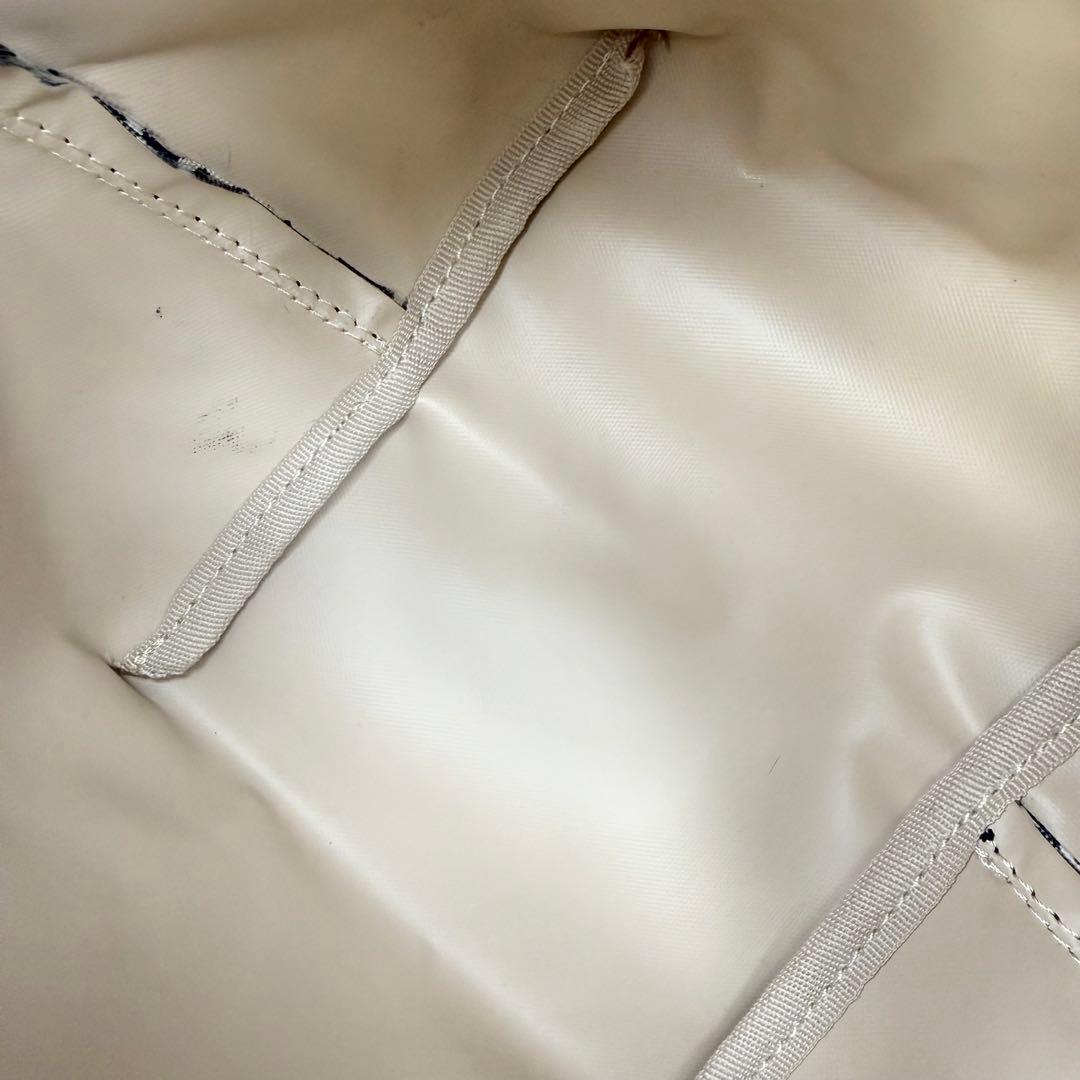 【極美品】エルベシャプリエ 2885F 舟型ショルダーバッグ S パンサーブラン