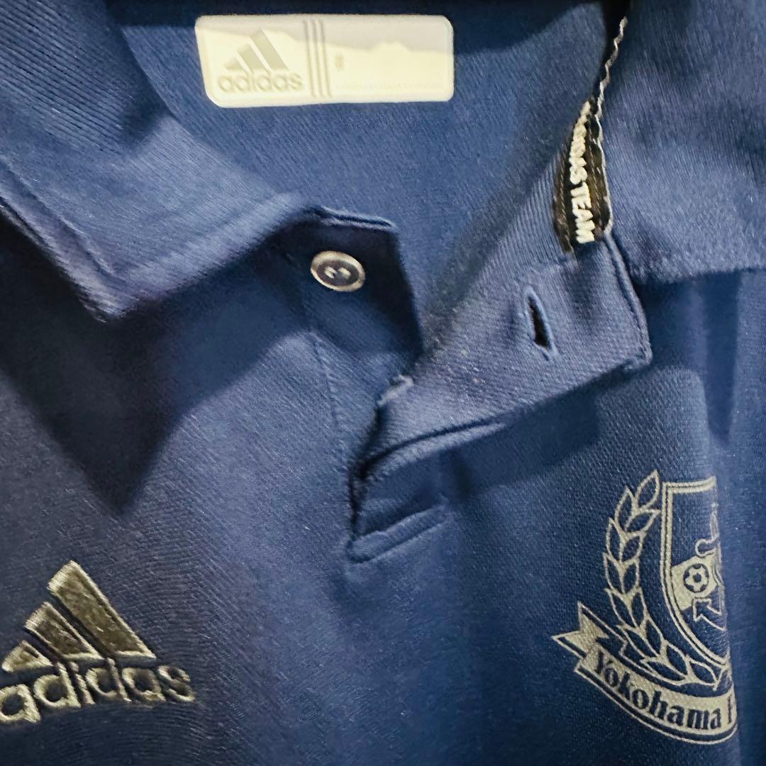 横浜Fマリノス スクール限定販売adidas ポロシャツ ネイビー - メルカリ