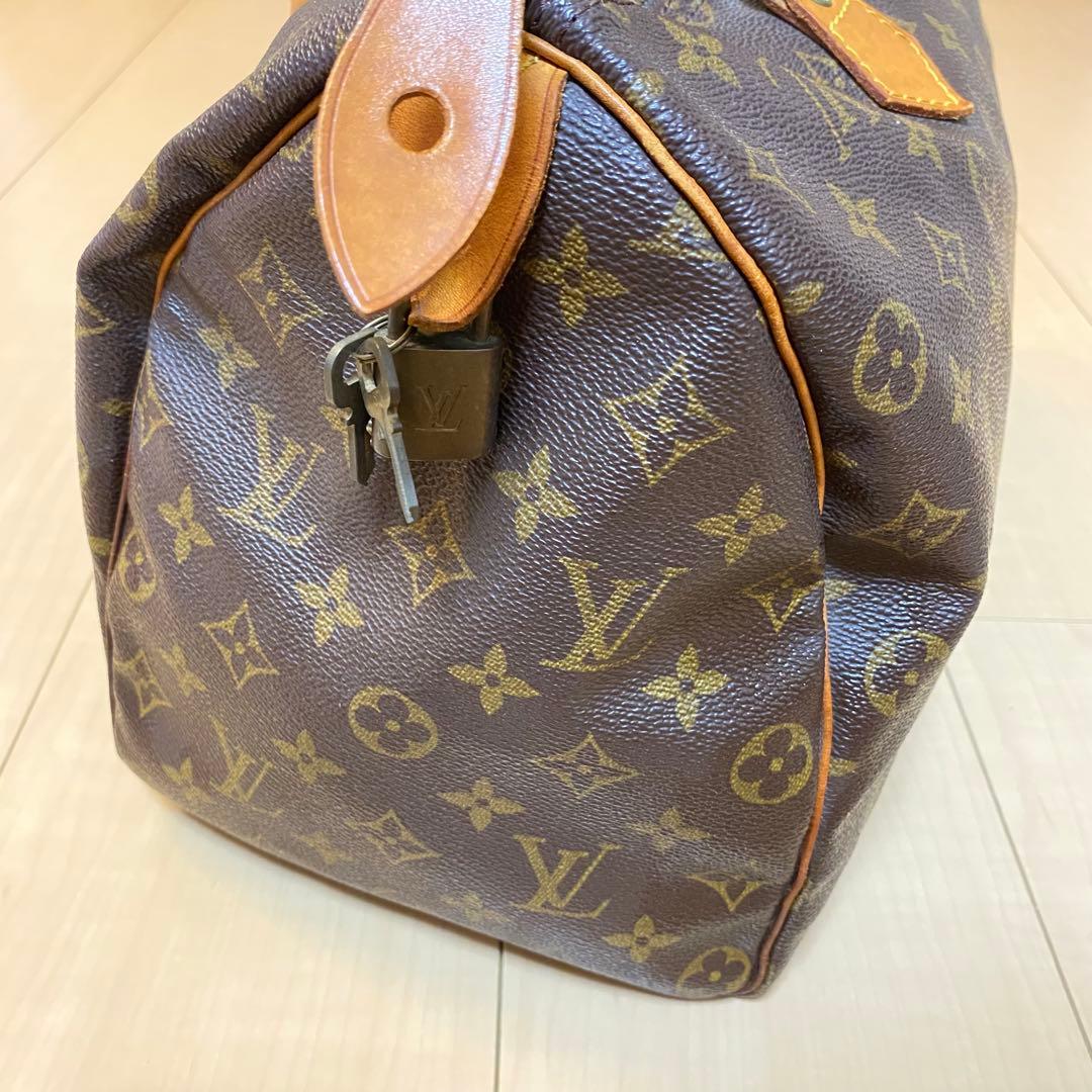 鍵付き‼︎!Louis Vuittonルイヴィトンスピーディ35ボストンバッグ
