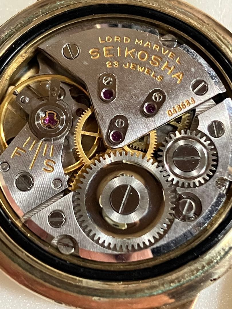 セイコー　ロードマーベル　AD文字盤 アンティーク　手巻き　loadmarvel