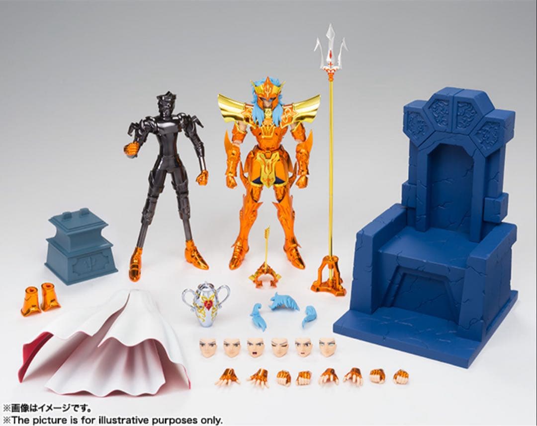 聖闘士聖衣神話EX 海皇ポセイドン インペリアルスローンセット