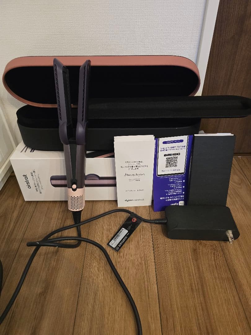 ストレートヘアアイロン パープル ピンク コードレスストレートヘアアイロン（ピンク） ピンク KSAL25119PK