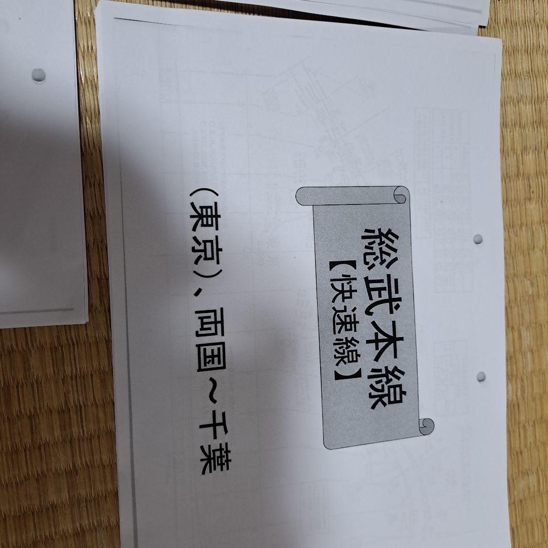 ＪＲ東日本総武本線線路図