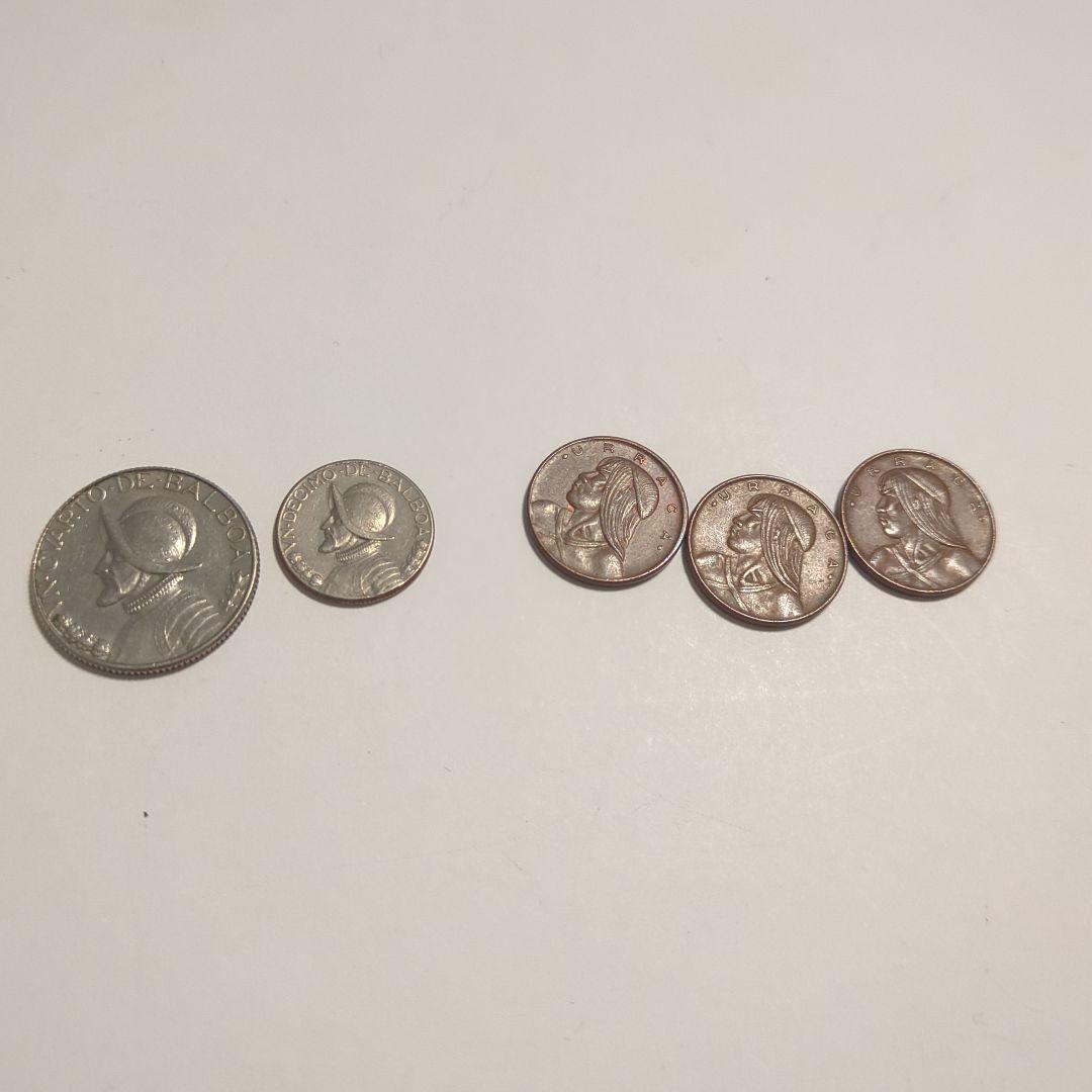 パナマ 旧貨幣 5枚セット - メルカリ