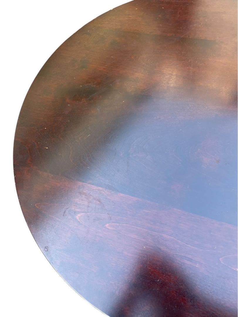 北海道民芸家具 円形 ダイニングテーブル 円卓