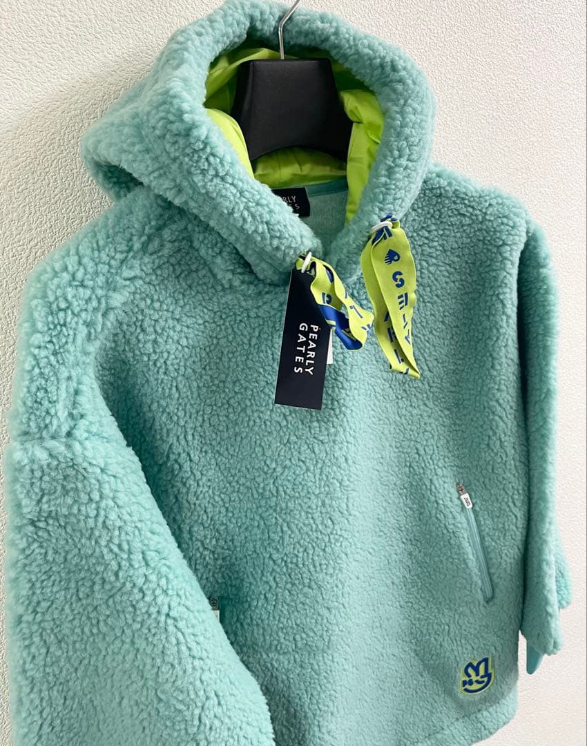 パーリーゲイツ 新品　0号 ボアパーカー