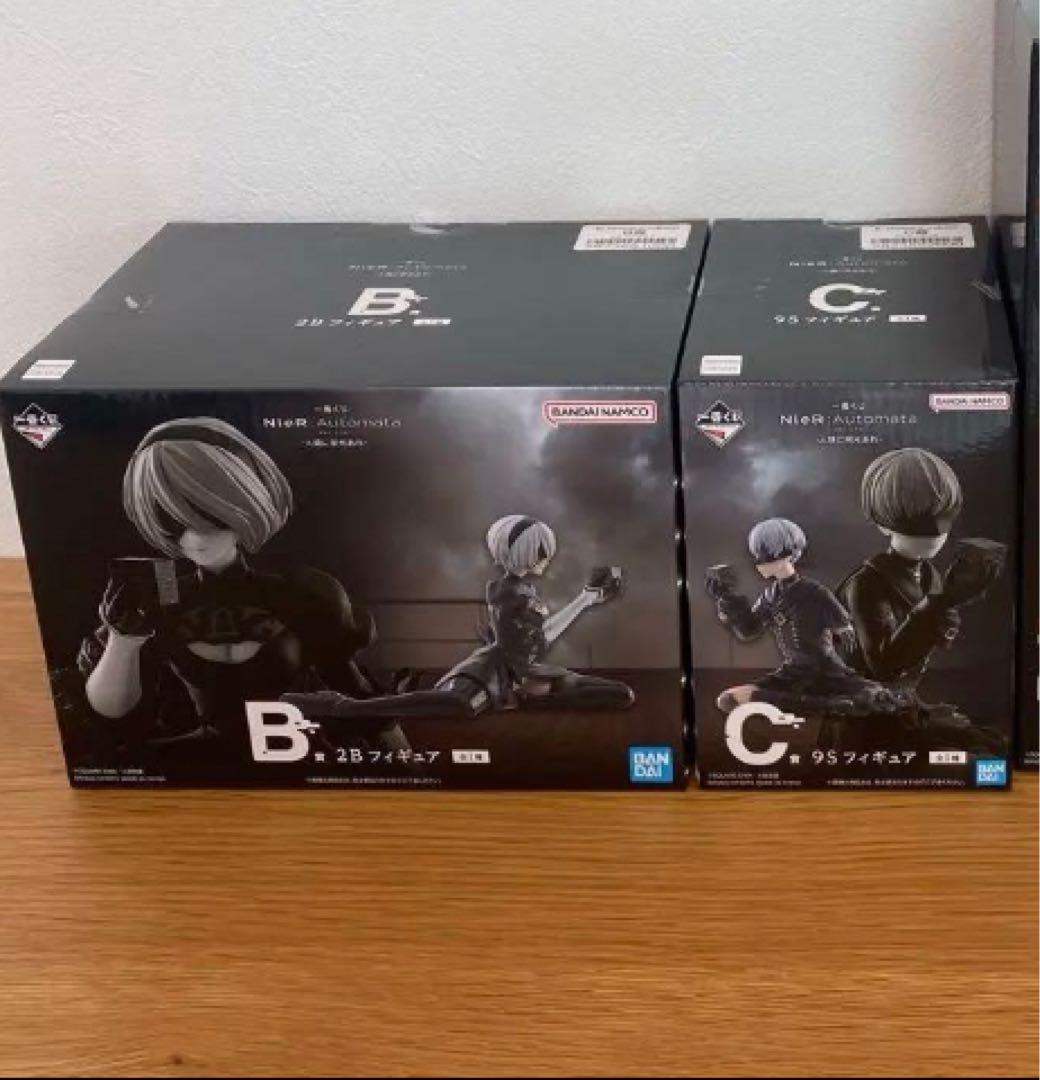 NieR: Automata 2B & 9S フィギュアセット　ニーアオートマタ ニーア オートマタ』9Sのフィギュアが発売決定。DX版には素顔やポッド