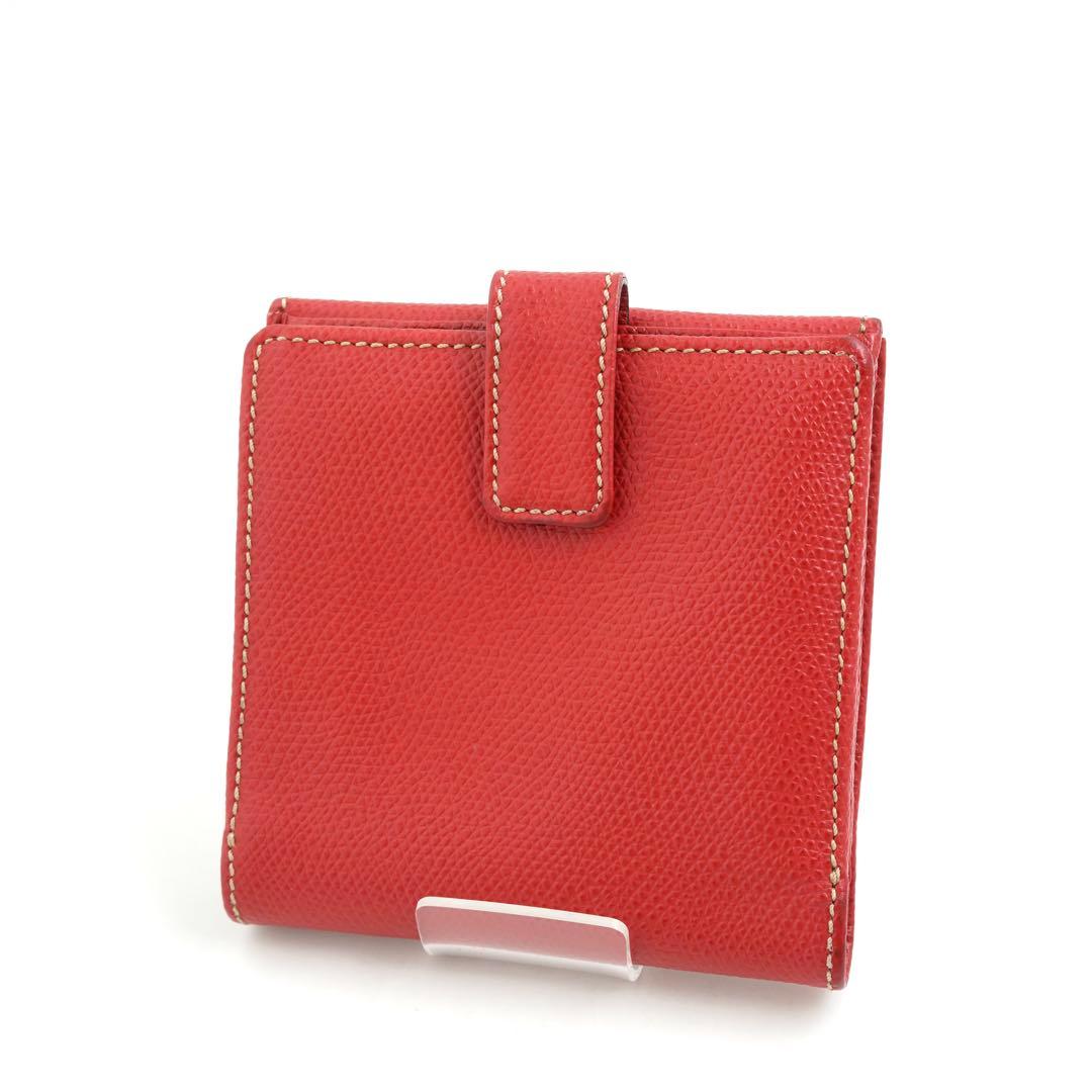 ✨未使用展示品✨　LOEWE ミニ財布　アナグラム　レッド　赤色　アマソナ