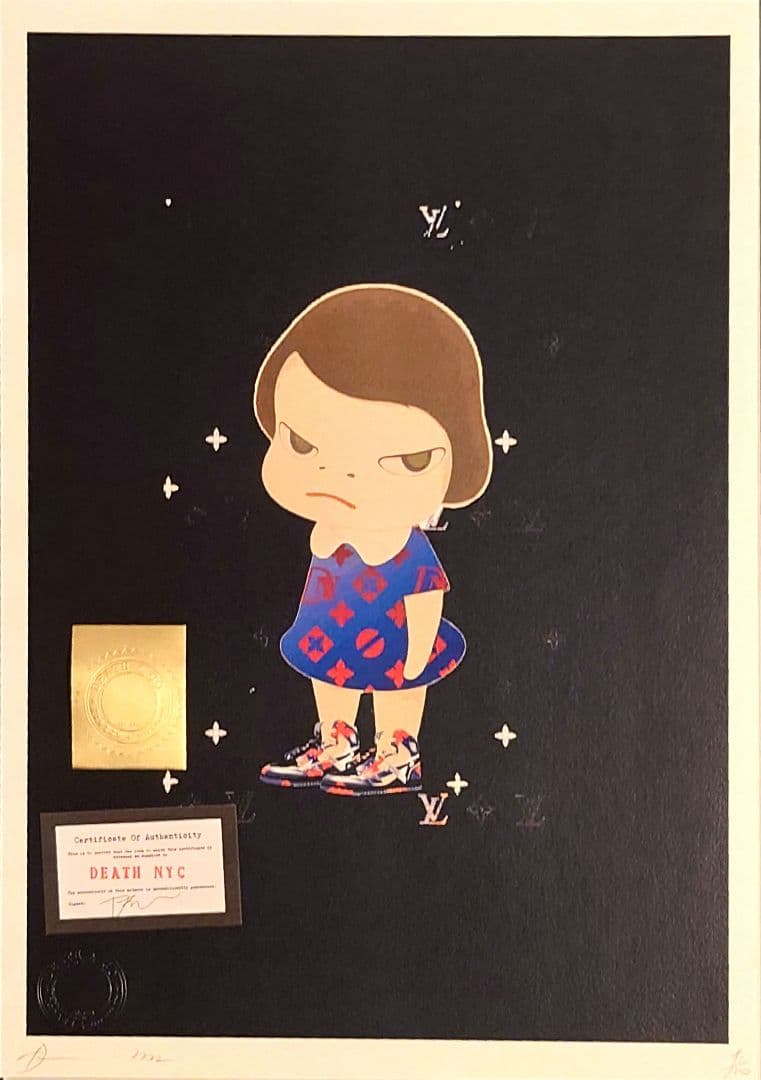 《限定100枚》DEATH NYC ポスター 奈良美智