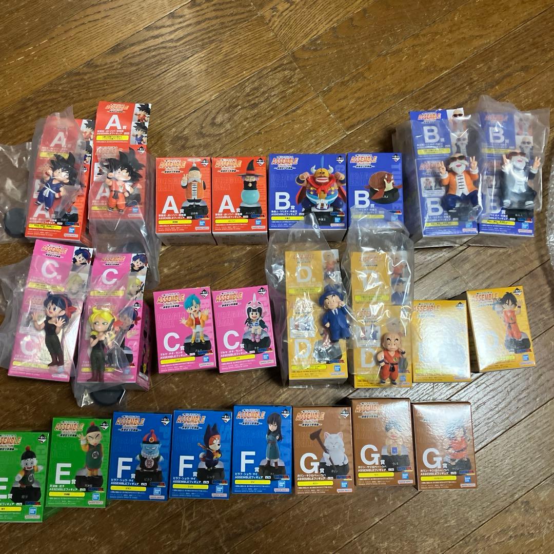 フルコンプ　レア　一番くじ　ドラゴンボール　アッセンブル　フィギュア　販促