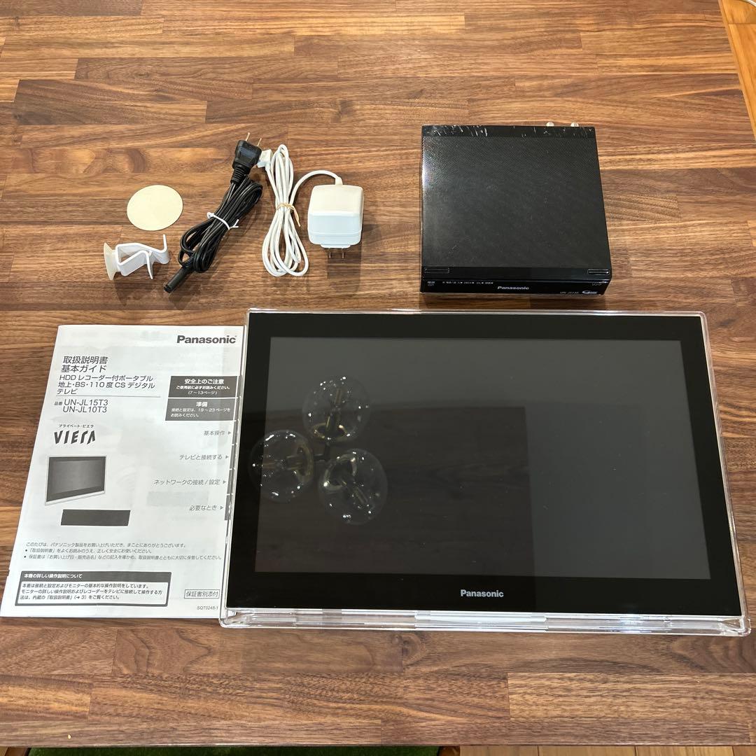 Panasonic VIERA UN-JD15T3 ポータブルテレビ - メルカリ