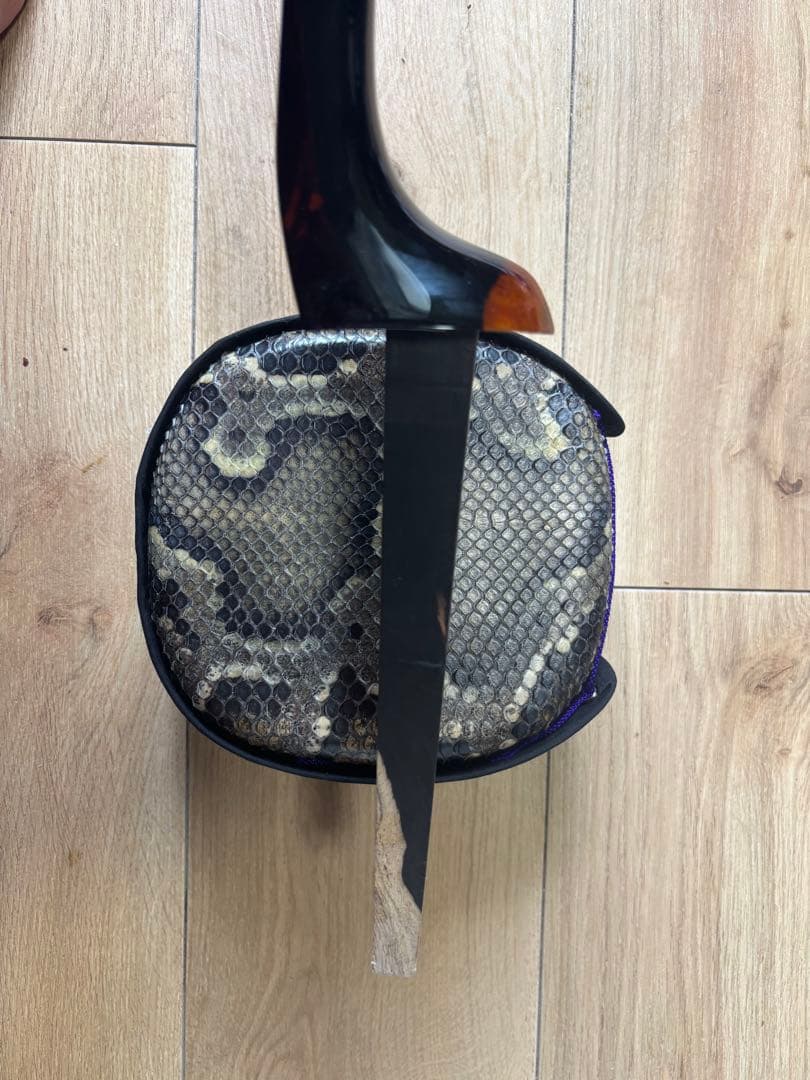 沖縄三線　平中知念型（図面から おこした）