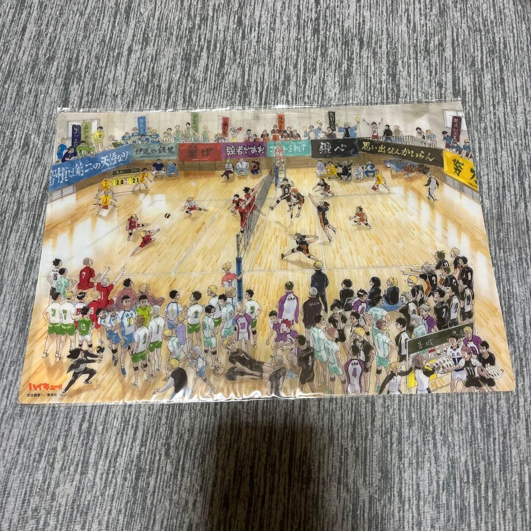 ハイキュークリアファイル下敷きショーセツバンジャンプフェスタ