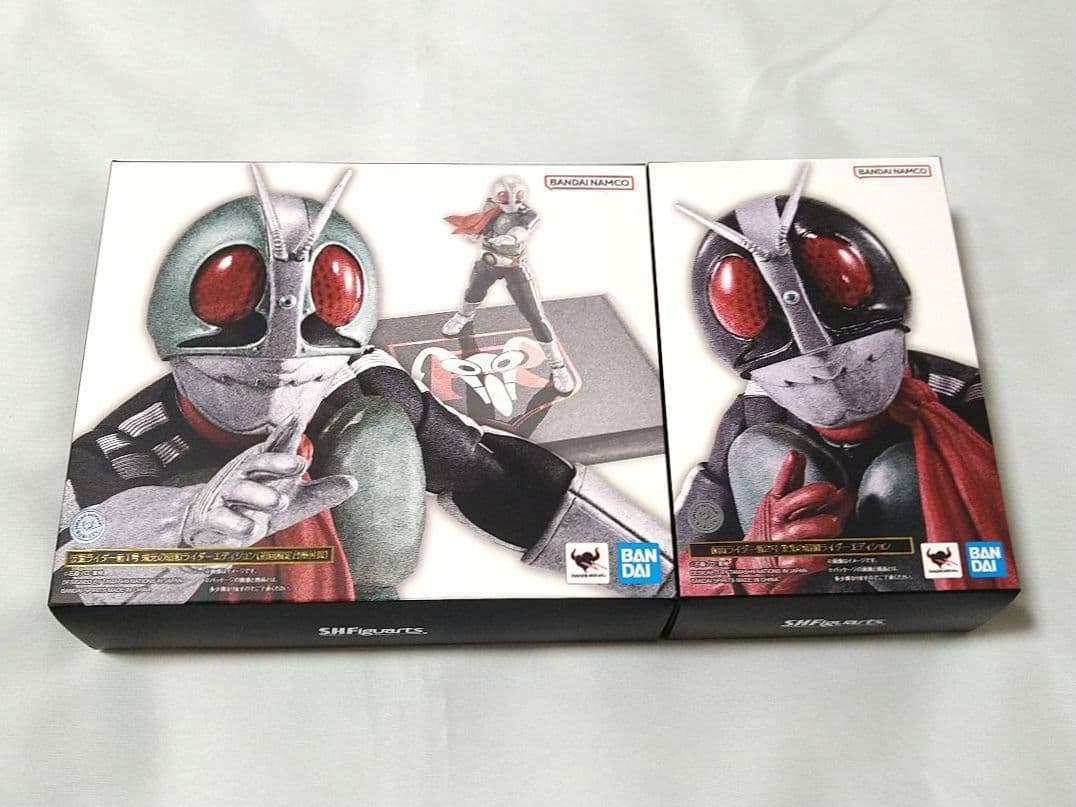 S.H.フィギュアーツ仮面ライダー新1号 ＆ 新２号 栄光の昭和ライダー