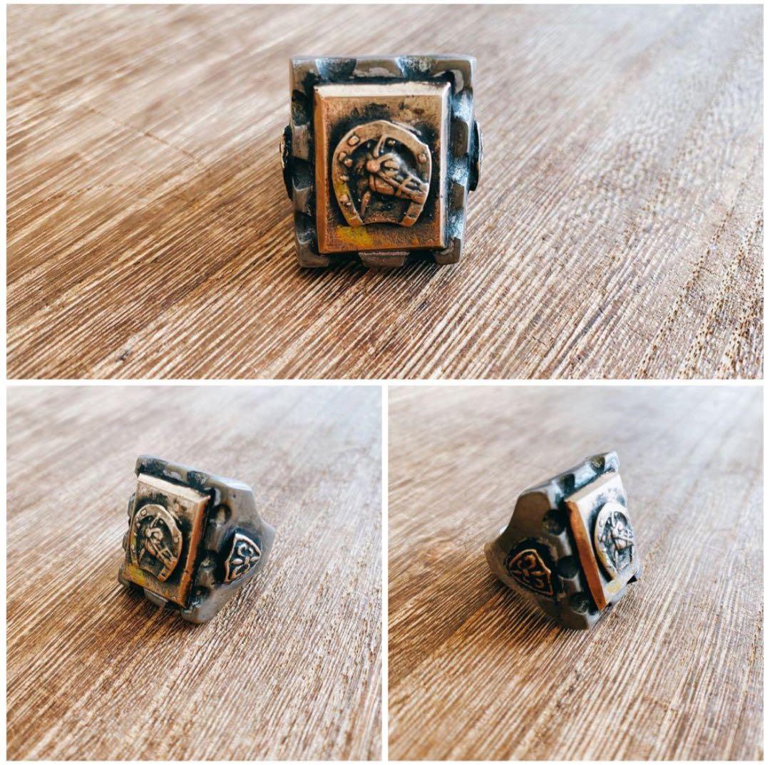 メキシカンリング vintage 50s 60s ヴィンテージ　バイカーリング