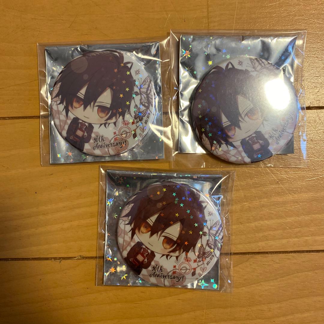 アムネシア AMNESIAシン ランダムキラキラ缶バッジ 3点セット - メルカリ