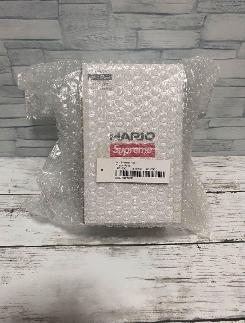 Supreme®/Hario Erlenmeyer Flask Clear 完売