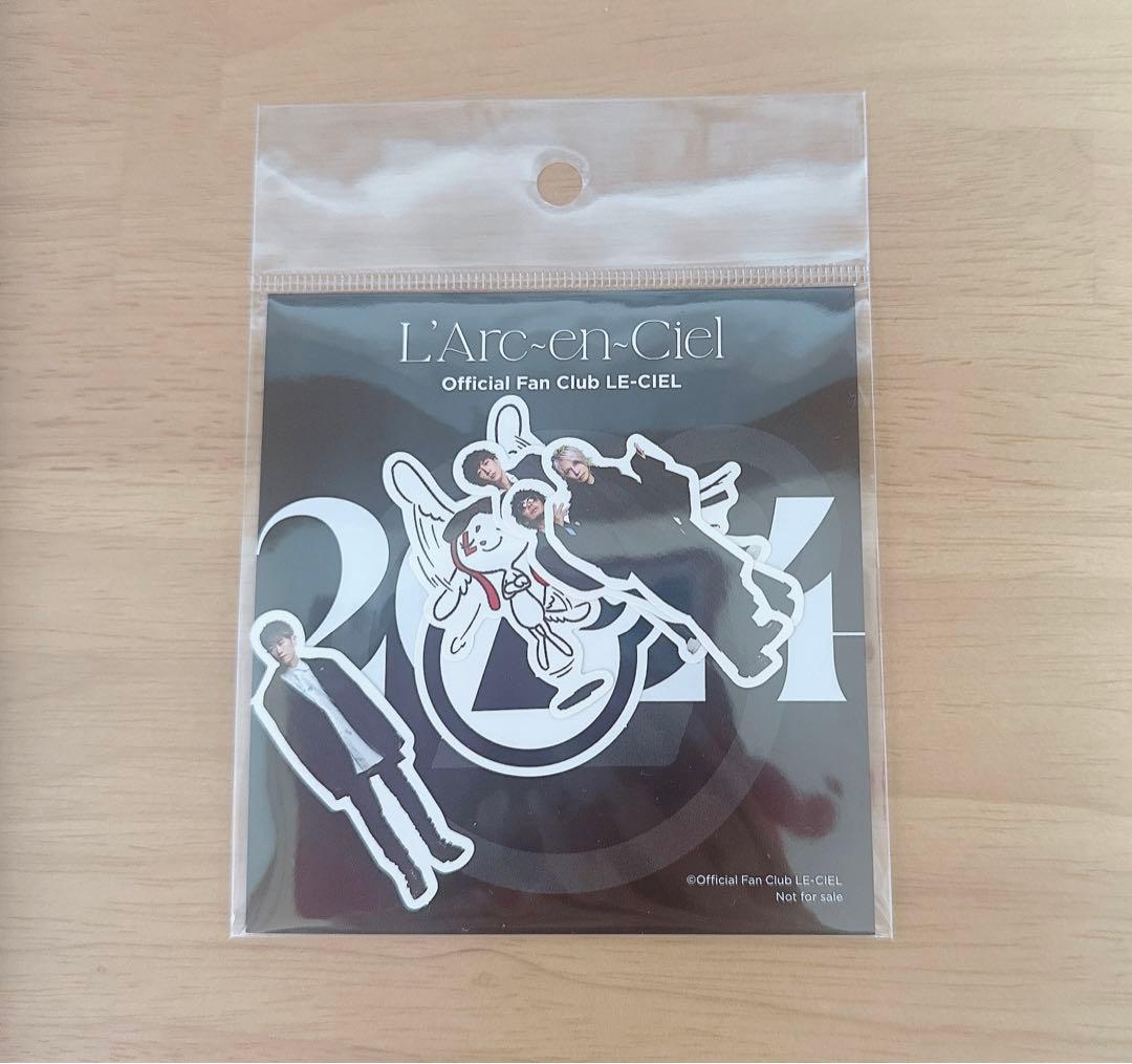 ラルクアンシエル 非売品お正月プレゼント オリジナルフレークシール ラルクアンシエル 非売品お正月プレゼント オリジナルフレークシール