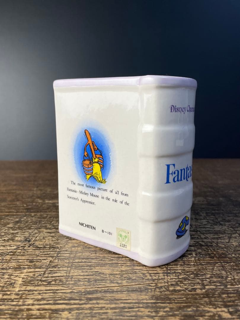 当時物 ファンタジア ミッキー ディズニー アンティーク 貯金箱