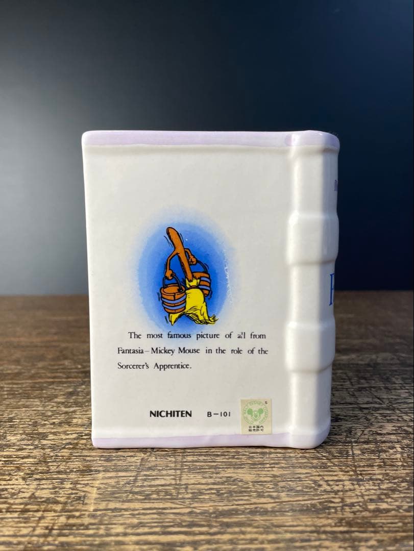 当時物 ファンタジア ミッキー ディズニー アンティーク 貯金箱