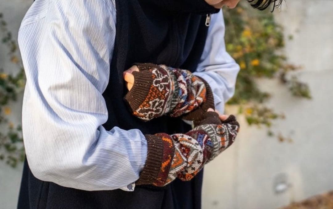 niceness カシミア デミグラブ