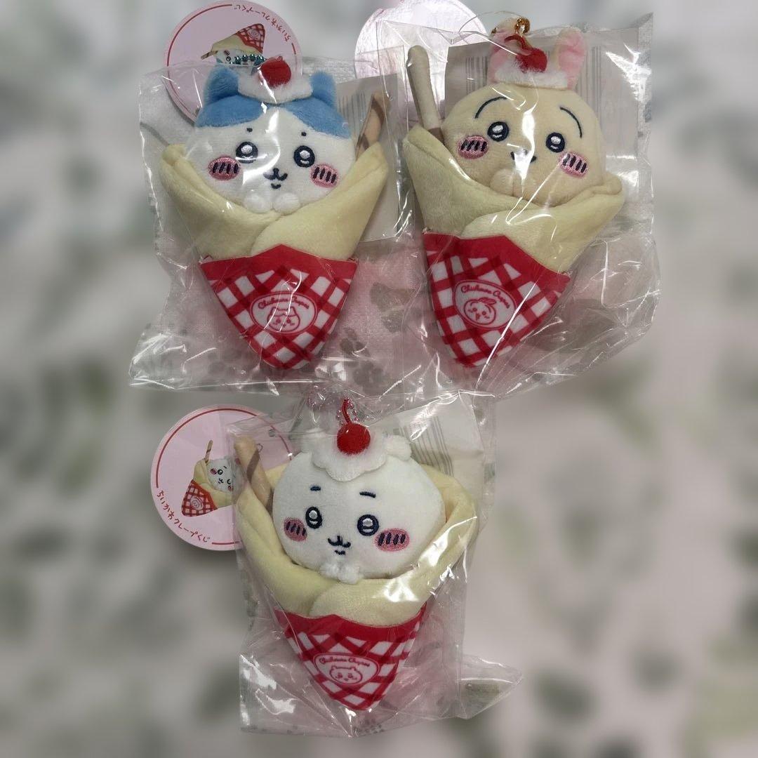 ちいかわ クレープくじ C賞 マスコット 未開封 ちいかわクレープくじC賞うさぎマスコットタグつき新品未開封品