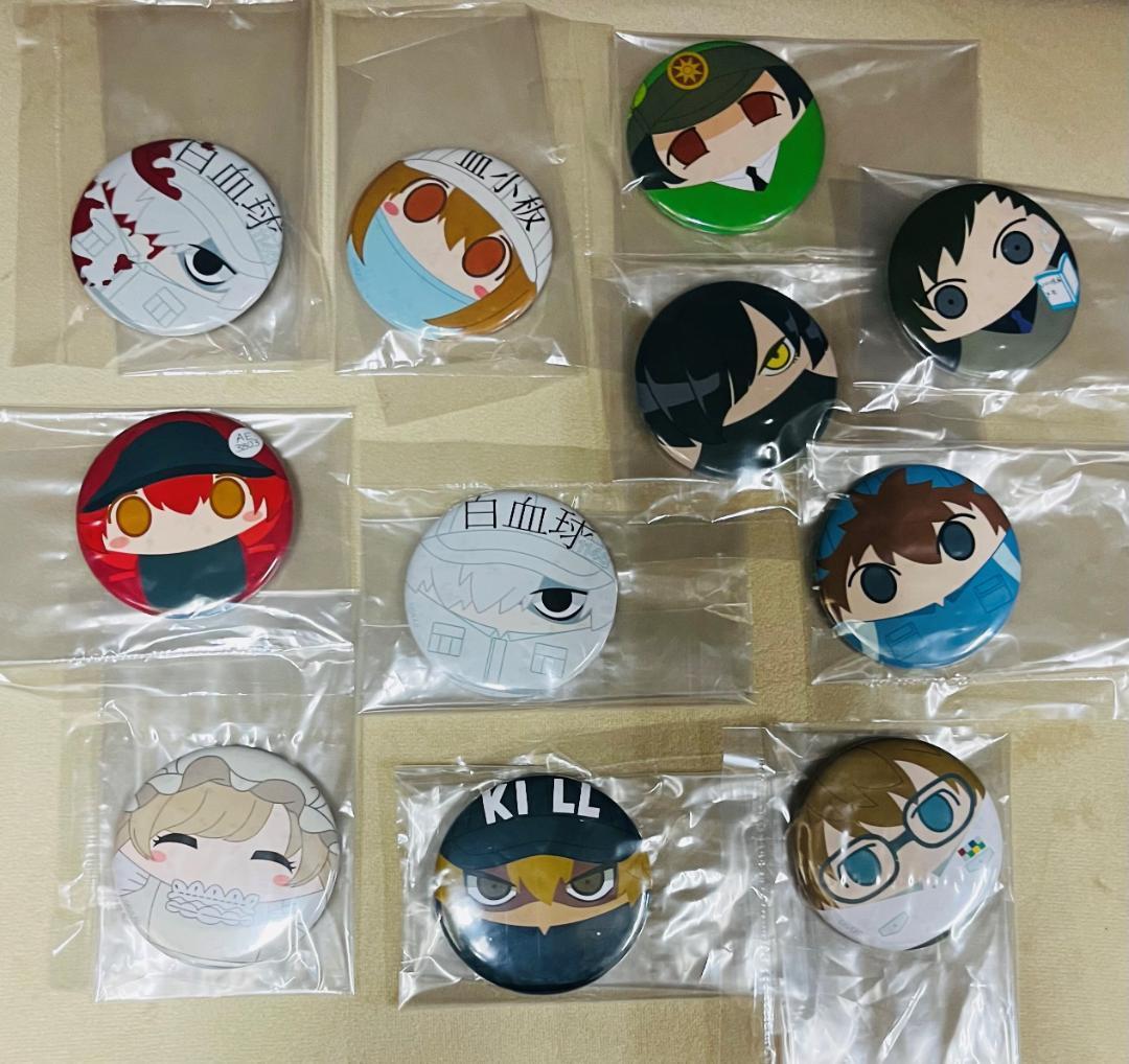 はたらく細胞 11種 缶バッジ 未使用品 - メルカリ