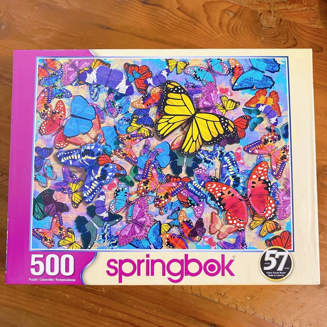 Springbok 500ピース ジグソーパズル バタフライフレンジー 蝶々