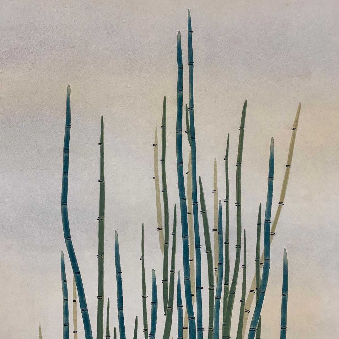 美品 掛け軸 小川香月作 木賊兎図 共箱 とくさうさぎ - メルカリ