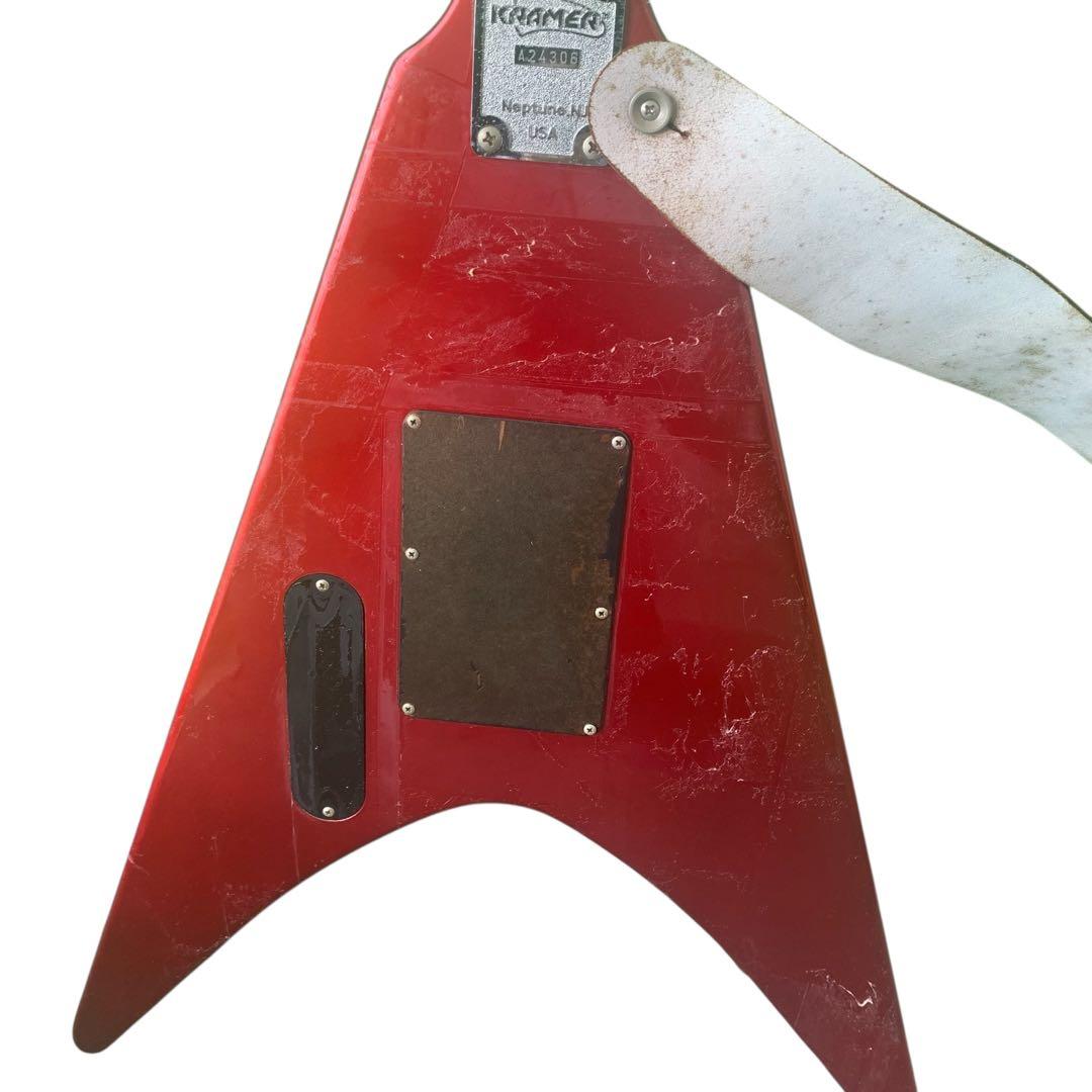 M13811-2 KRAMER JK 6000 エレキギター V レッド