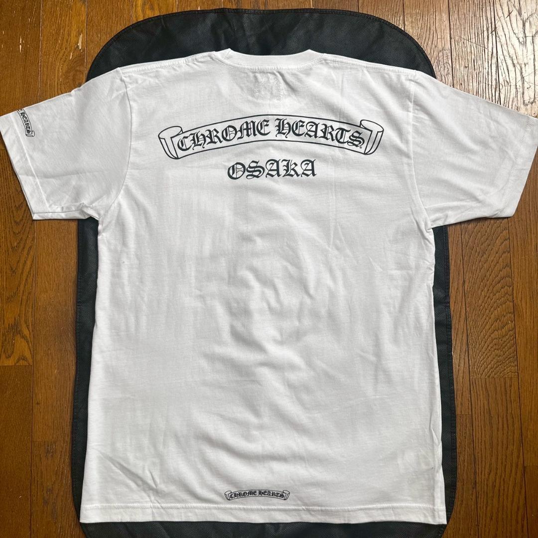 クロムハーツ□ OSAKA大阪限定バックレーベルプリントTシャツ 美品