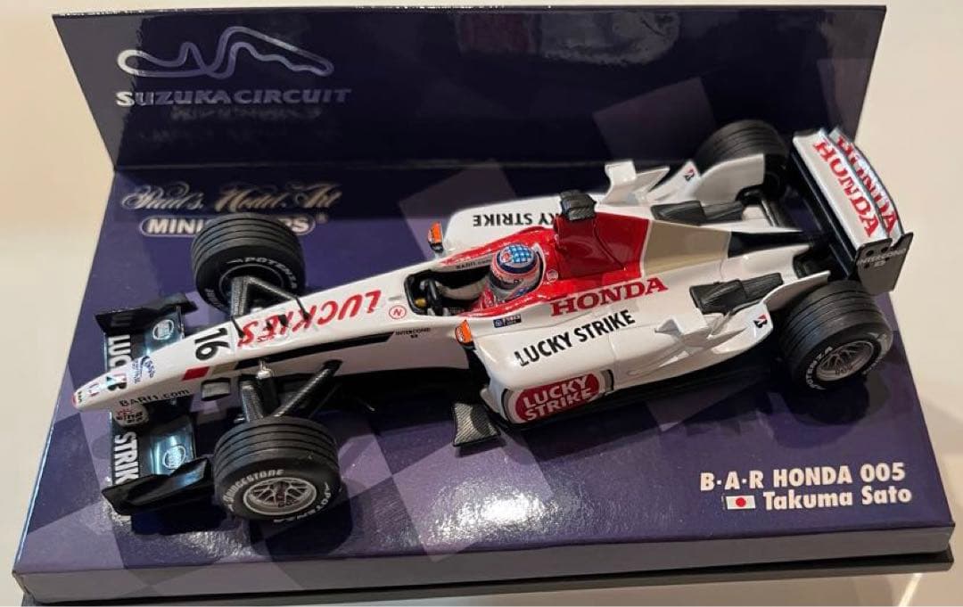 ミニチャンプス　ミニカー　F1 ミニカー　ロンバルディ、佐藤琢磨、バトン