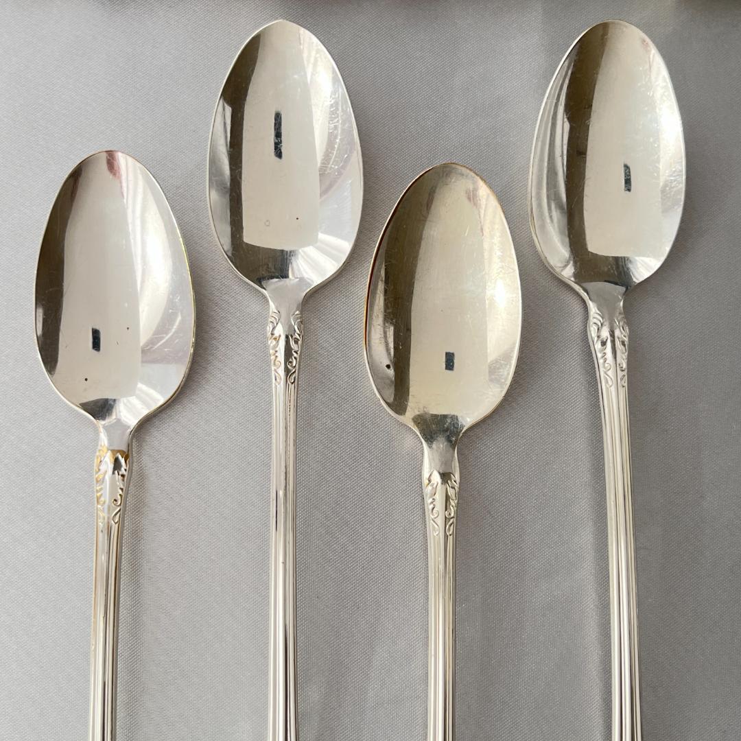 【National Silver】クイーンエリザベス ソーダ / パフェスプーン