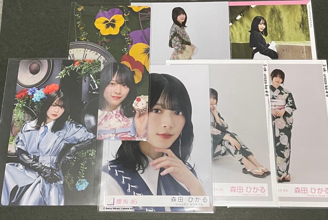 【匿名！】櫻坂46 森田ひかる　ライブ会場撮りおろしプレミアム生写真　おまけ付き