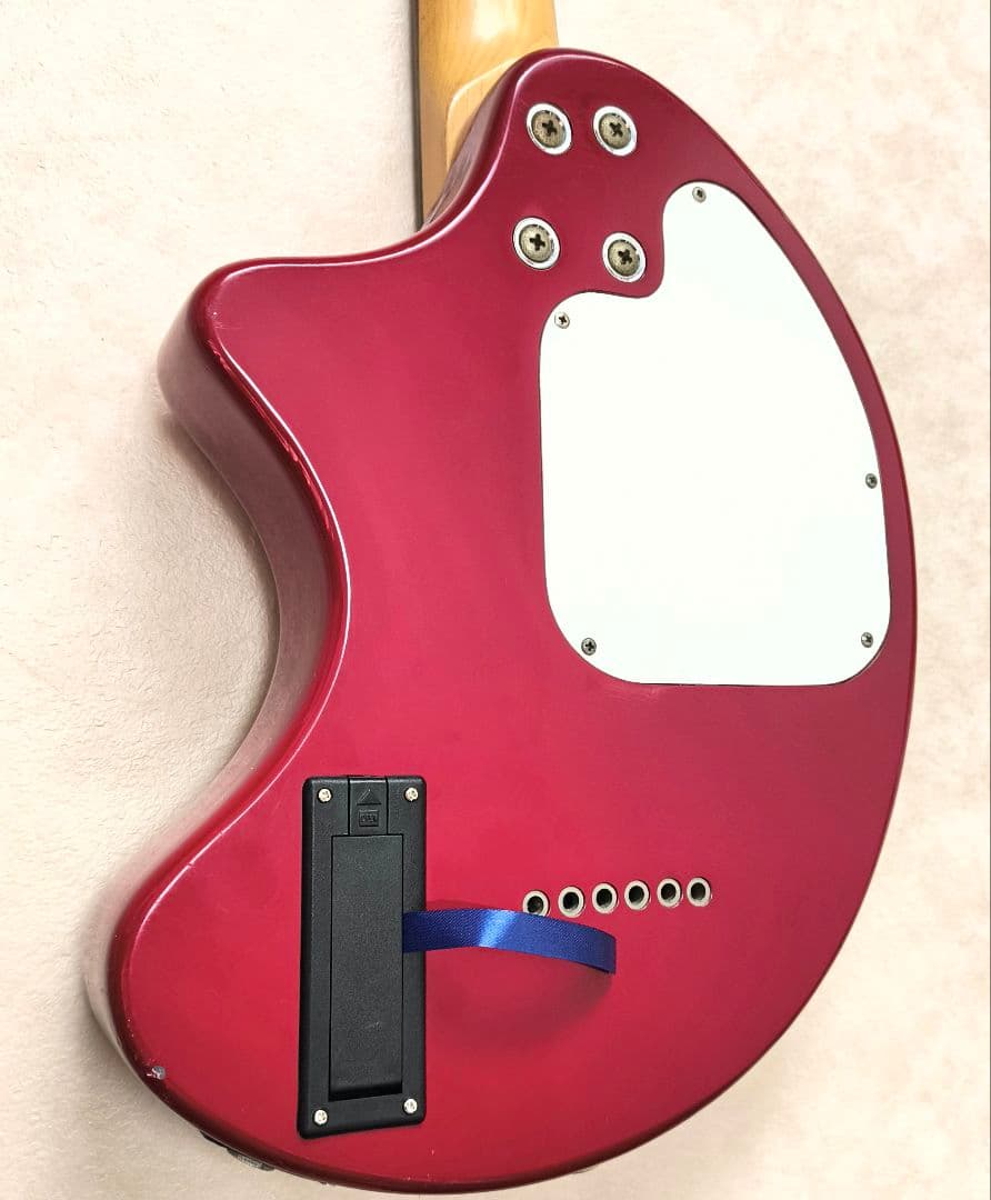 最終値下!【美品】ZO-3 レッド アンプ内蔵ミニギター ヘッドフォン端子
