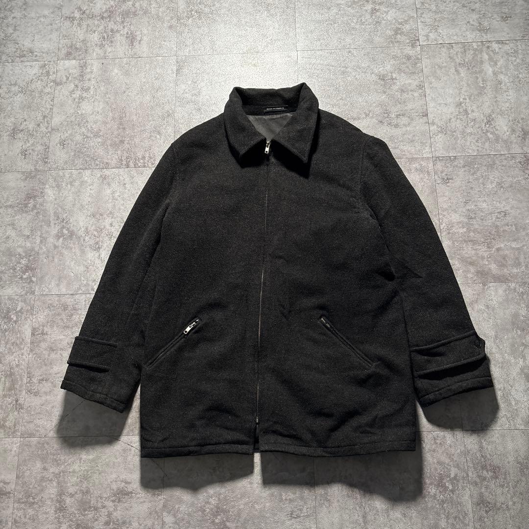 90s agnès b. 八の字　ウールジャケット　ミドル丈　田中オム系