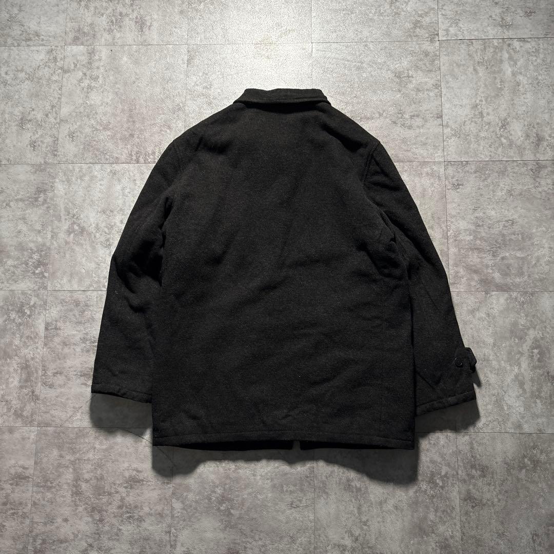 90s agnès b. 八の字　ウールジャケット　ミドル丈　田中オム系