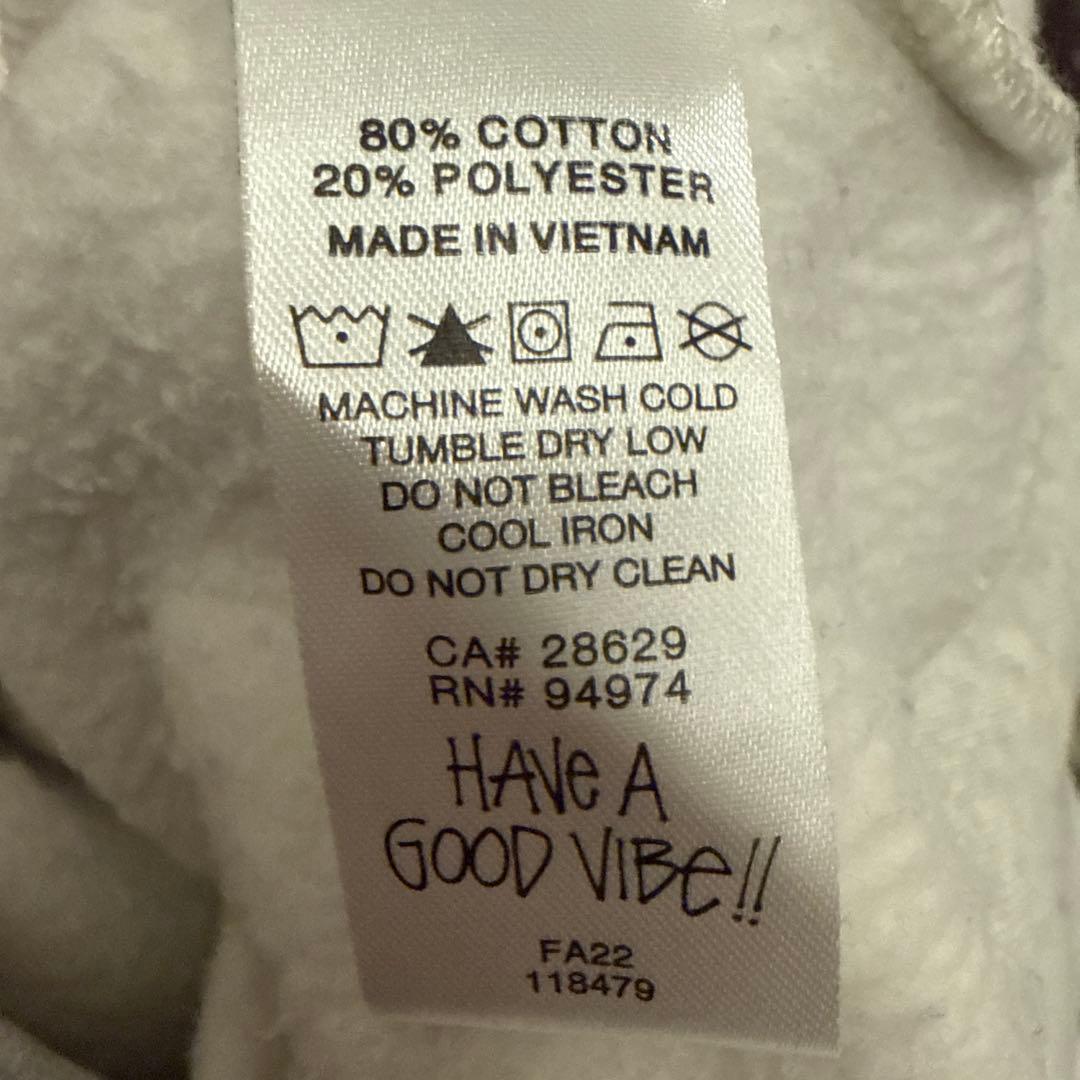 STUSSY 22FW 8ボール　パーカー　S