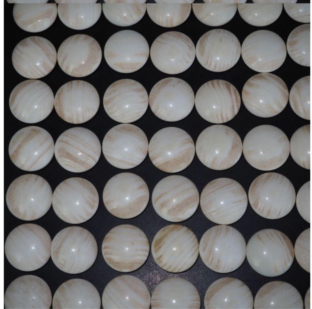 送料無料　日向特産　日向スワブデ蛤碁石32号・碁笥セット　旧家蔵出