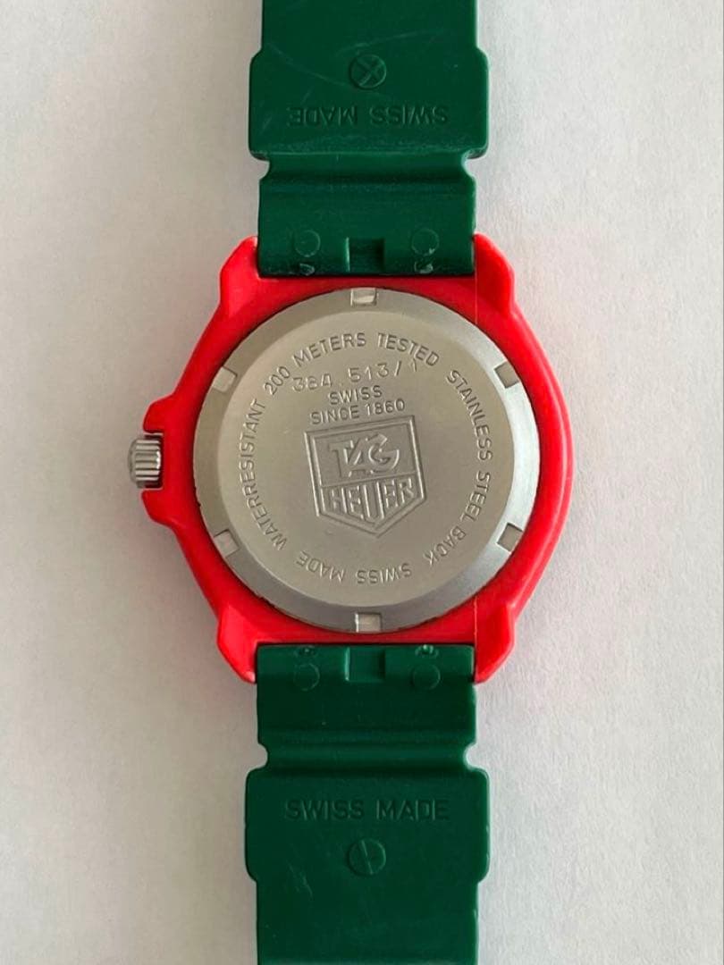 TAG Heuer　Formula 1 緑赤 (初代)