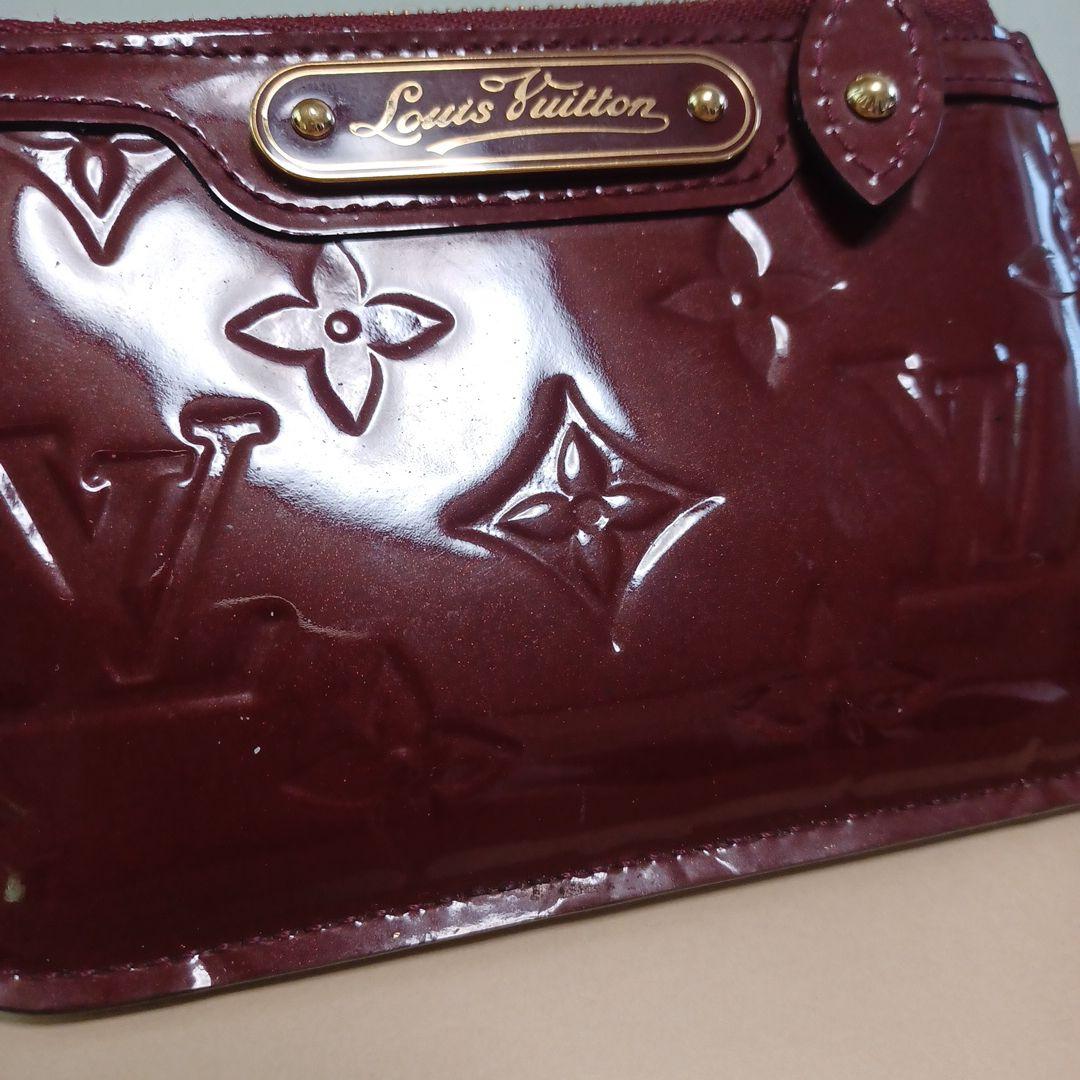 【ルイヴィトン】ヴェルニ　ケース　キーケース　アマラント