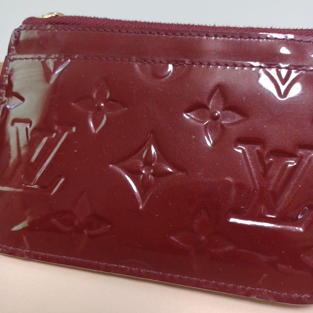 【ルイヴィトン】ヴェルニ　ケース　キーケース　アマラント