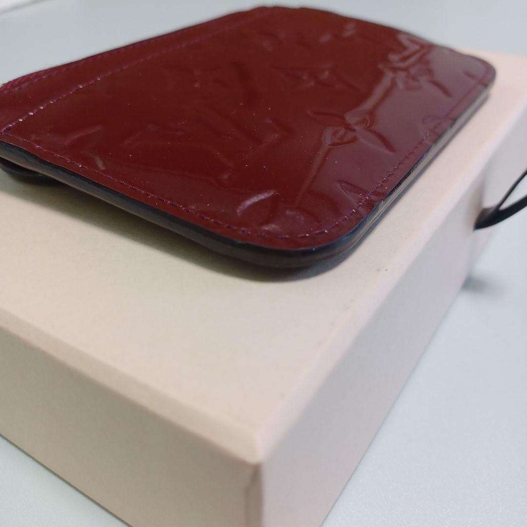【ルイヴィトン】ヴェルニ　ケース　キーケース　アマラント