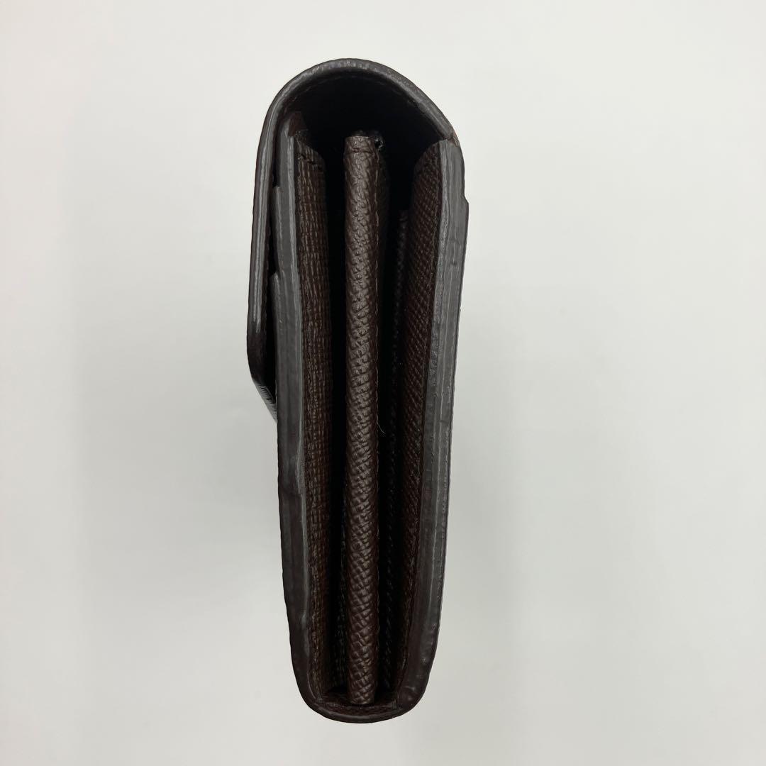 極美品✨ルイヴィトン ダミエ エベヌ ポルトフォイユ サラ 新型 長財布