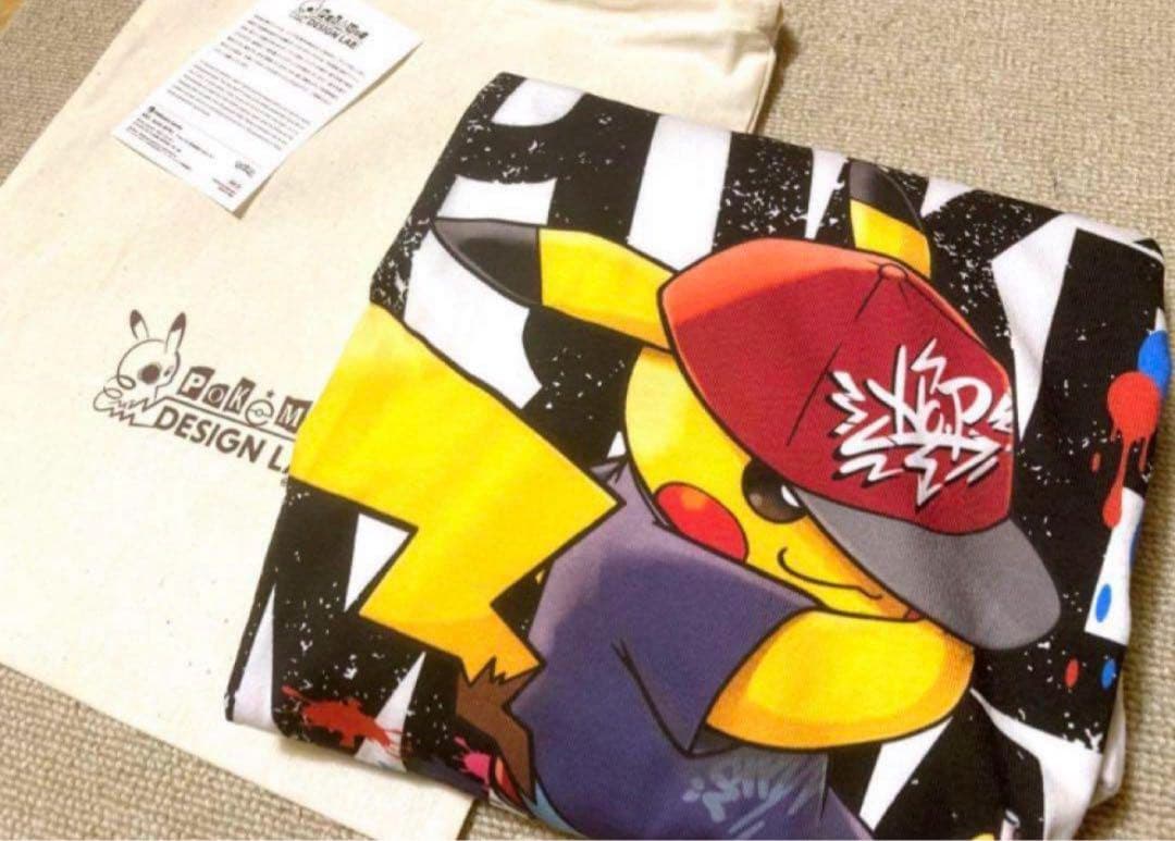 渋谷 ポケモンセンター 限定 ポケモンデザインラボ ピカチュウ Tシャツ