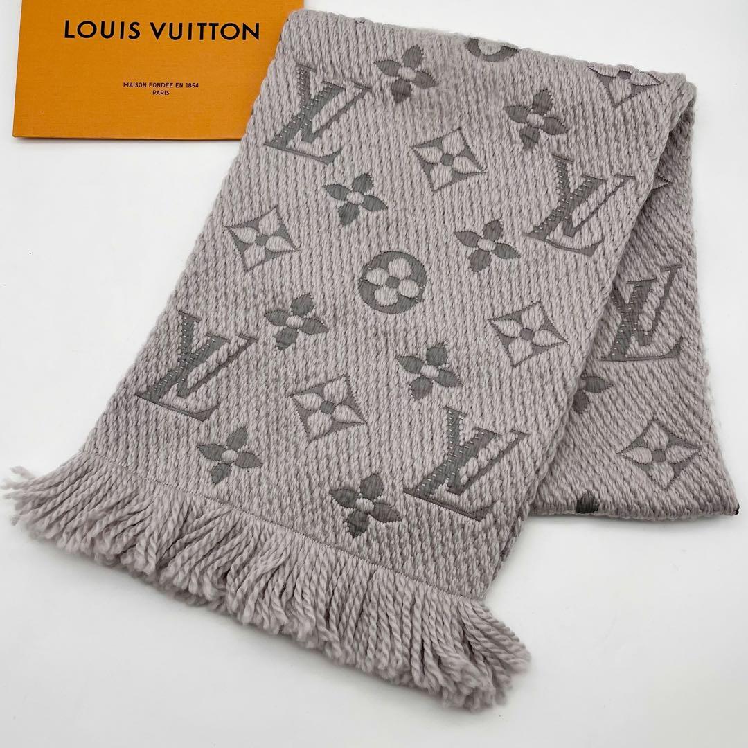 ルイヴィトン エシャルプ ロゴマニア ユニセックス マフラー